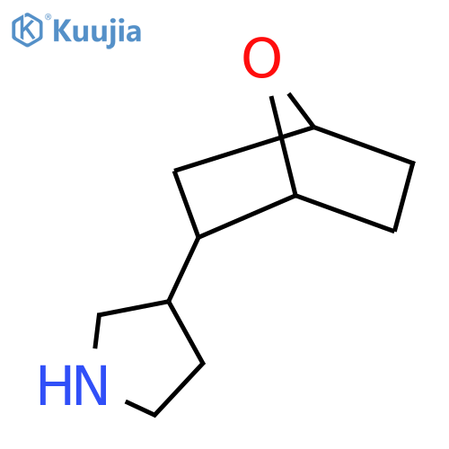 3-{7-oxabicyclo2.2.1heptan-2-yl}pyrrolidine structure