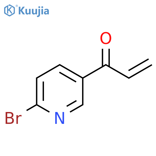 1-(6-bromopyridin-3-yl)prop-2-en-1-one structure