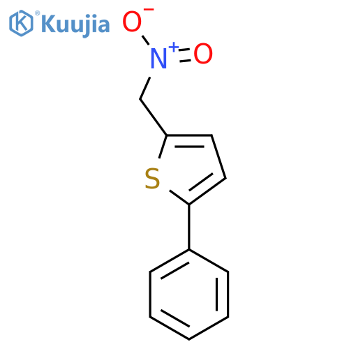2-(nitromethyl)-5-phenylthiophene structure