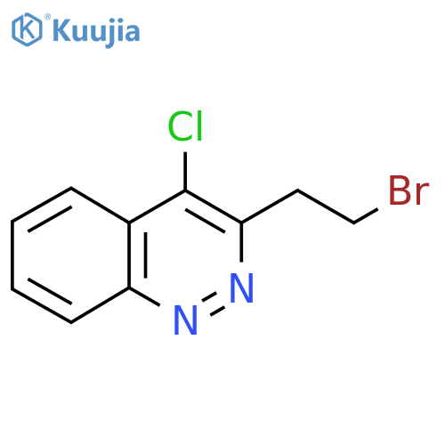 3-(2-bromoethyl)-4-chlorocinnoline structure