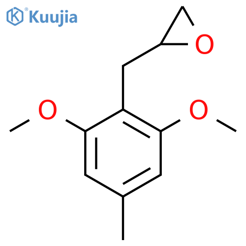 2-(2,6-dimethoxy-4-methylphenyl)methyloxirane structure