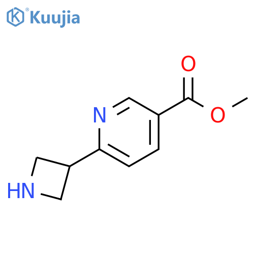 methyl 6-(azetidin-3-yl)pyridine-3-carboxylate structure