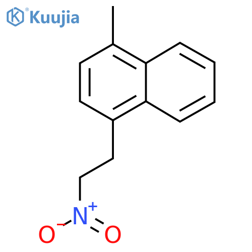 1-methyl-4-(2-nitroethyl)naphthalene structure