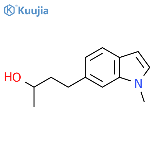 4-(1-methyl-1H-indol-6-yl)butan-2-ol structure