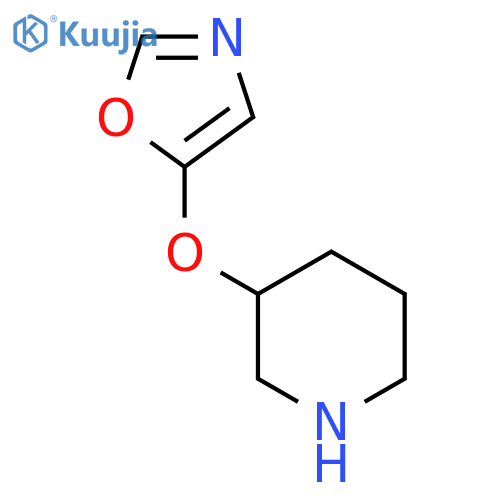 3-(1,3-oxazol-5-yloxy)piperidine structure