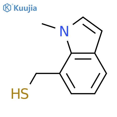(1-methyl-1H-indol-7-yl)methanethiol structure