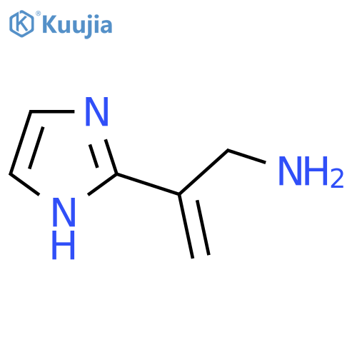 2-(1H-imidazol-2-yl)prop-2-en-1-amine structure