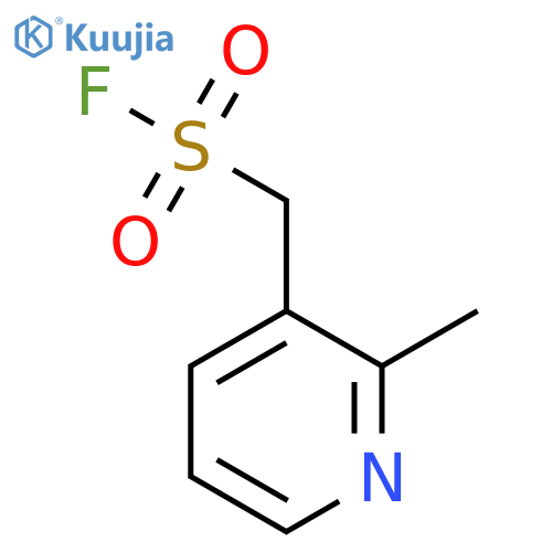 (2-methylpyridin-3-yl)methanesulfonyl fluoride structure