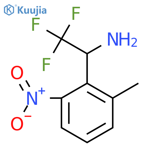 2,2,2-trifluoro-1-(2-methyl-6-nitrophenyl)ethan-1-amine structure