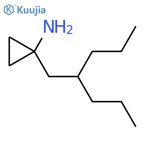 1-(2-propylpentyl)cyclopropan-1-amine structure