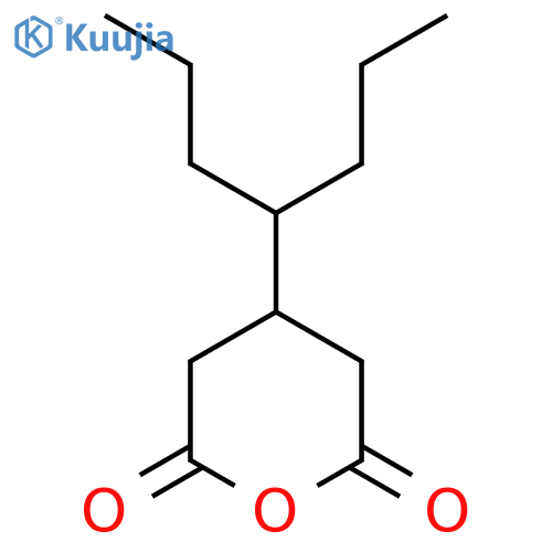 4-(Heptan-4-yl)oxane-2,6-dione structure