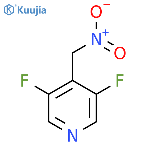 3,5-difluoro-4-(nitromethyl)pyridine structure