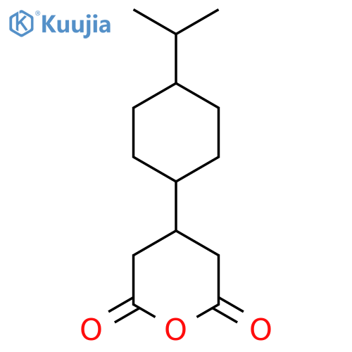 4-4-(propan-2-yl)cyclohexyloxane-2,6-dione structure