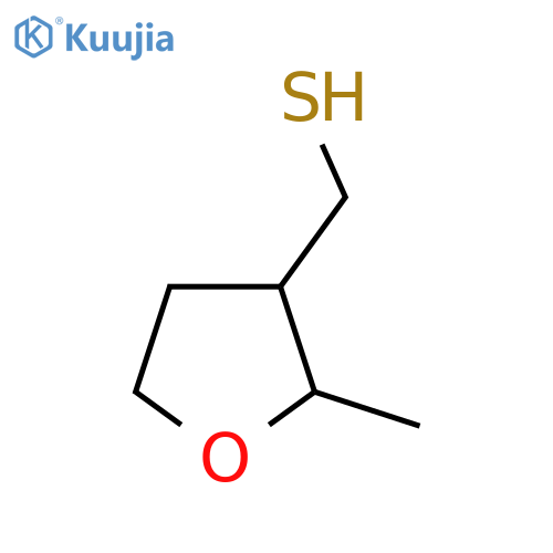 (2-methyloxolan-3-yl)methanethiol structure