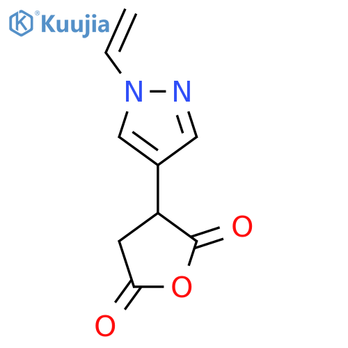 3-(1-ethenyl-1H-pyrazol-4-yl)oxolane-2,5-dione structure