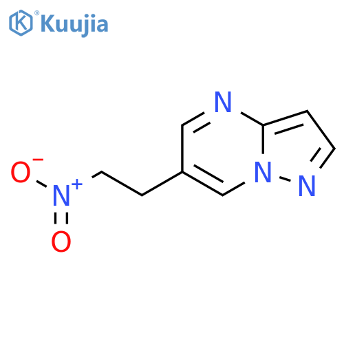 6-(2-nitroethyl)pyrazolo1,5-apyrimidine structure