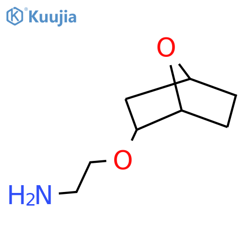 2-{7-oxabicyclo2.2.1heptan-2-yloxy}ethan-1-amine structure