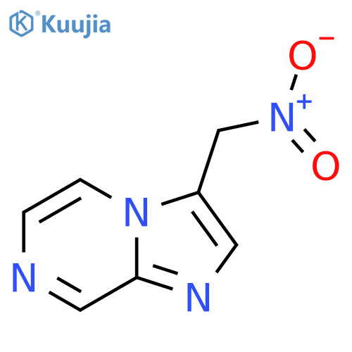 3-(nitromethyl)imidazo1,2-apyrazine structure