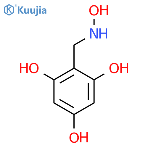 2-(hydroxyamino)methylbenzene-1,3,5-triol structure