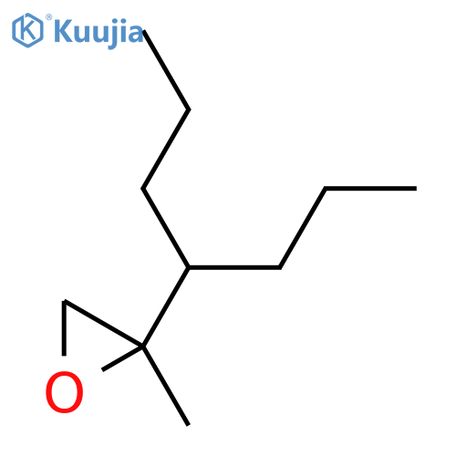 2-(heptan-4-yl)-2-methyloxirane structure