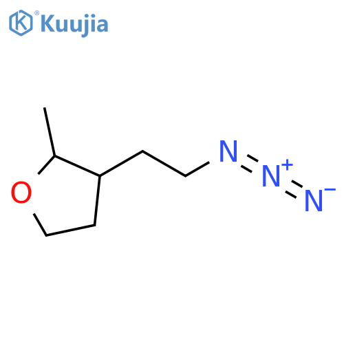 3-(2-azidoethyl)-2-methyloxolane structure