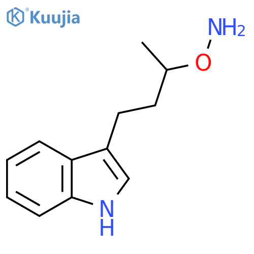 O-4-(1H-indol-3-yl)butan-2-ylhydroxylamine structure