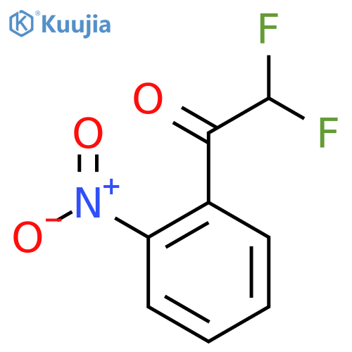 2,2-difluoro-1-(2-nitrophenyl)ethan-1-one structure