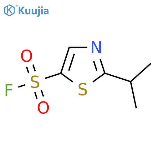 2-(Propan-2-yl)-1,3-thiazole-5-sulfonyl fluoride structure