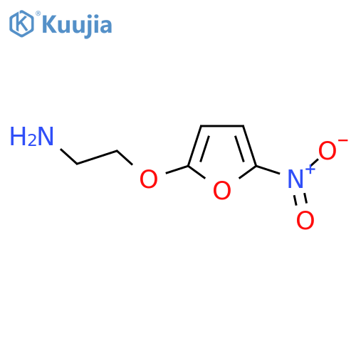2-(5-nitrofuran-2-yl)oxyethan-1-amine structure