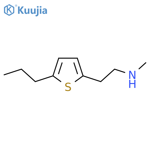 methyl2-(5-propylthiophen-2-yl)ethylamine structure