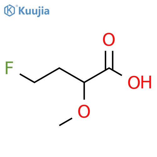 4-fluoro-2-methoxybutanoic acid structure