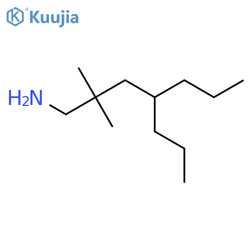 2,2-dimethyl-4-propylheptan-1-amine structure