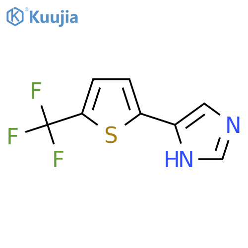 4-5-(trifluoromethyl)thiophen-2-yl-1H-imidazole structure