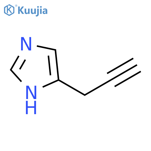 5-(prop-2-yn-1-yl)-1H-imidazole structure
