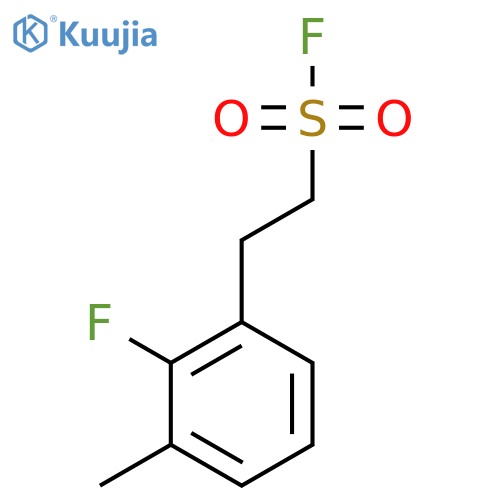 2-(2-fluoro-3-methylphenyl)ethane-1-sulfonyl fluoride structure