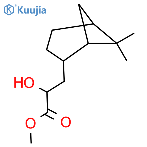 methyl 3-{6,6-dimethylbicyclo3.1.1heptan-2-yl}-2-hydroxypropanoate structure
