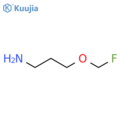 3-(fluoromethoxy)propan-1-amine structure