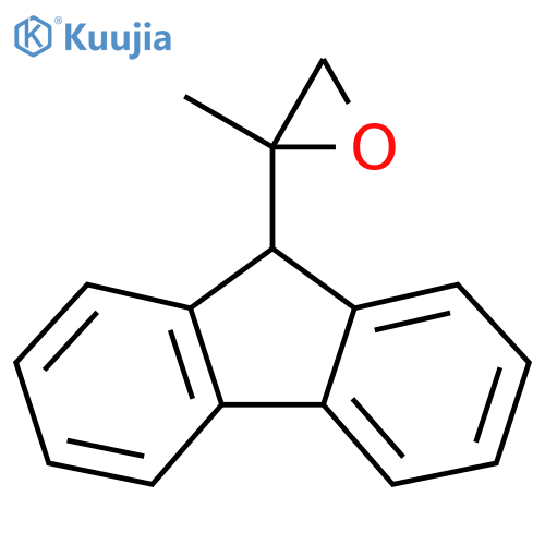 2-(9H-fluoren-9-yl)-2-methyloxirane structure