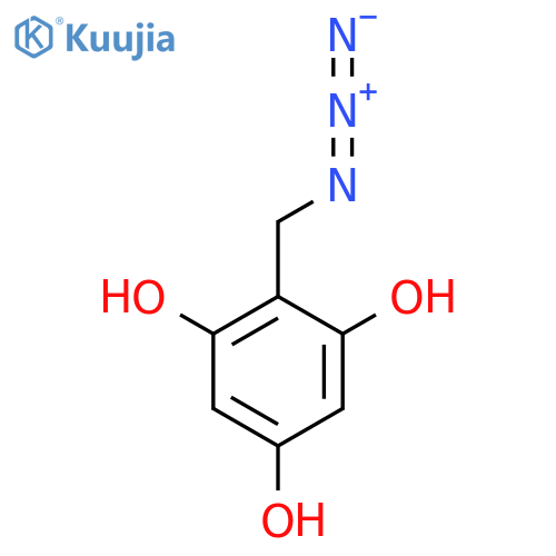 2-(azidomethyl)benzene-1,3,5-triol structure