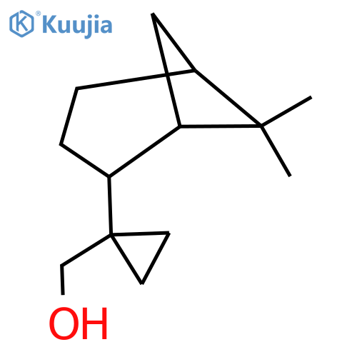(1-{6,6-dimethylbicyclo3.1.1heptan-2-yl}cyclopropyl)methanol structure