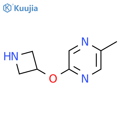 2-(azetidin-3-yloxy)-5-methylpyrazine structure