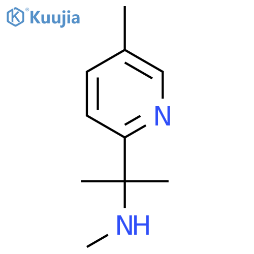 methyl2-(5-methylpyridin-2-yl)propan-2-ylamine structure