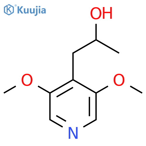 1-(3,5-dimethoxypyridin-4-yl)propan-2-ol structure