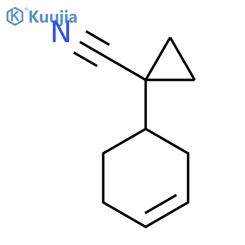 1-(cyclohex-3-en-1-yl)cyclopropane-1-carbonitrile structure