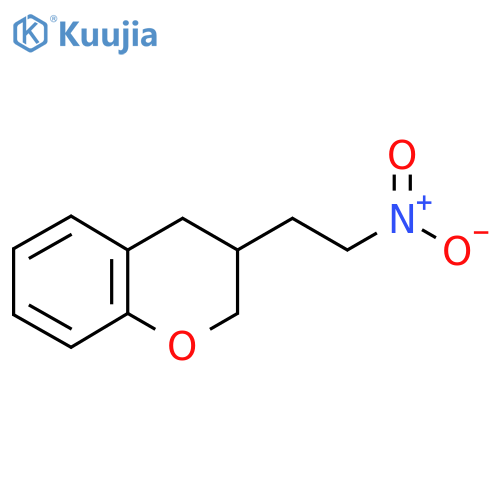 3-(2-nitroethyl)-3,4-dihydro-2H-1-benzopyran structure