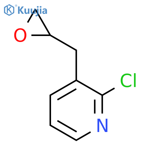 2-chloro-3-(oxiran-2-yl)methylpyridine structure