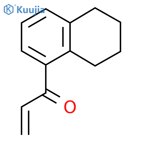 1-(5,6,7,8-tetrahydronaphthalen-1-yl)prop-2-en-1-one structure