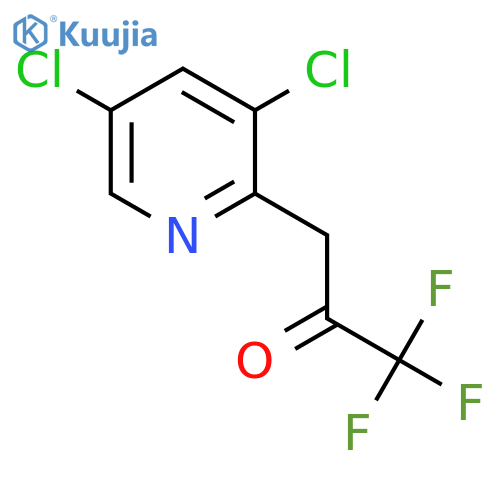 3-(3,5-dichloropyridin-2-yl)-1,1,1-trifluoropropan-2-one structure