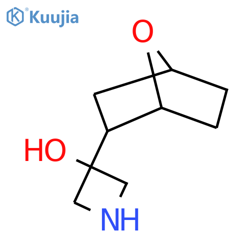 3-{7-oxabicyclo2.2.1heptan-2-yl}azetidin-3-ol structure