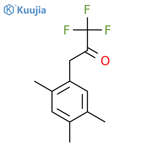 1,1,1-trifluoro-3-(2,4,5-trimethylphenyl)propan-2-one structure